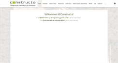 Desktop Screenshot of constructa.dk