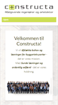 Mobile Screenshot of constructa.dk