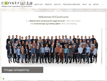 Tablet Screenshot of constructa.dk